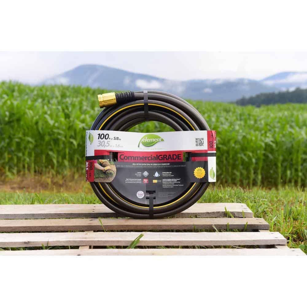 Element ELIH58100CC CommercialGrade 5/8 in. x 100 ft. Heavy Duty Contractor Water Hose