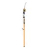 Fiskars 394732-1003 1.25 in. Cut Capacity Steel Titanium Coated Cutting Blade 15 in. Fiberglass/Alum Pole Chain Drive 16 ft. Tree Pruner