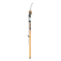 Fiskars 394732-1003 1.25 in. Cut Capacity Steel Titanium Coated Cutting Blade 15 in. Fiberglass/Alum Pole Chain Drive 16 ft. Tree Pruner