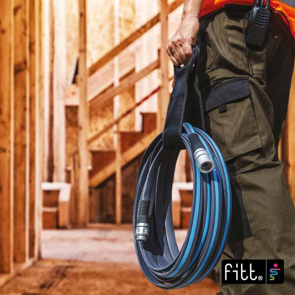 fitt FFP53475 3/4 in. x 75 ft. Heavy-Duty Commercial Grade Water Hose
