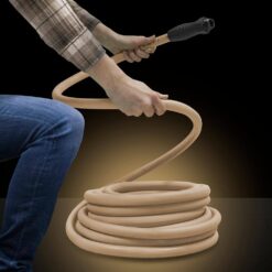 Flexzilla HFZC550BRS 5/8 in. x 50 ft. 3/4-11.5 GHT Fittings Colors Garden Hose with SwivelGrip Connections in Brown Mulch