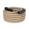 Flexzilla HFZC550BRS 5/8 in. x 50 ft. 3/4-11.5 GHT Fittings Colors Garden Hose with SwivelGrip Connections in Brown Mulch