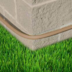 Flexzilla HFZC550BRS 5/8 in. x 50 ft. 3/4-11.5 GHT Fittings Colors Garden Hose with SwivelGrip Connections in Brown Mulch