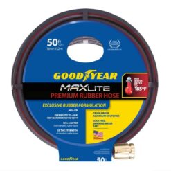 Goodyear CGYTSGC58050 MAXLite 5/8 in. x 50 ft. Premium Duty Rubber+ Water Hose
