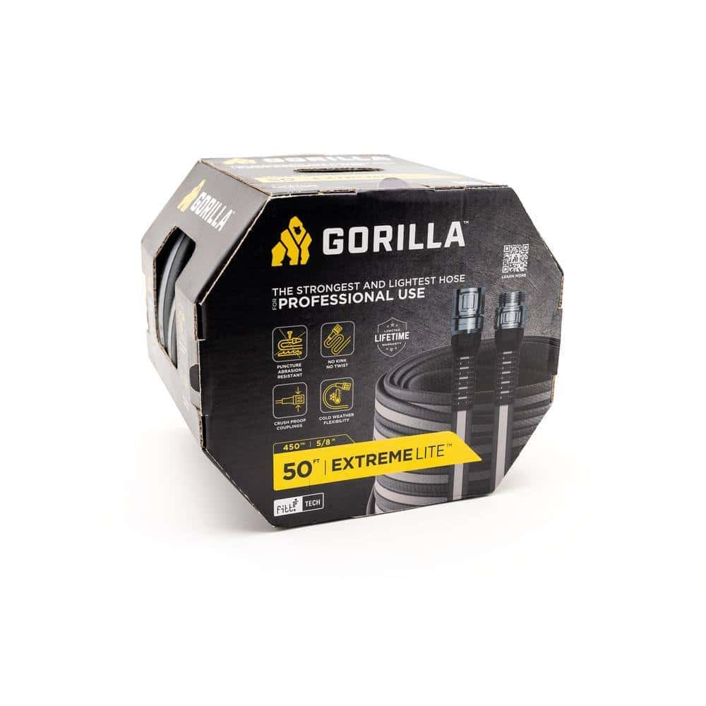 Gorilla GRP55850 Extremelite 5/8 in. x 50 ft. Heavy Duty Garden Hose
