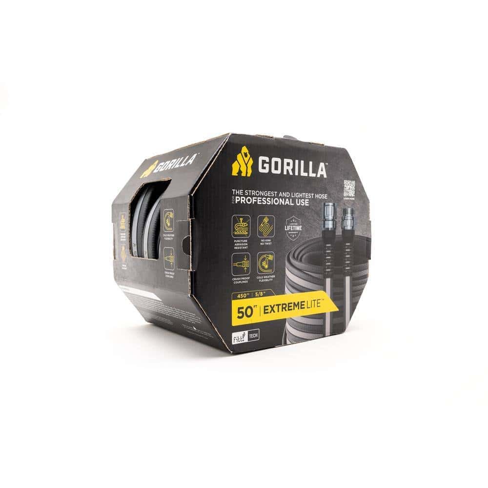 Gorilla GRP55850 Extremelite 5/8 in. x 50 ft. Heavy Duty Garden Hose