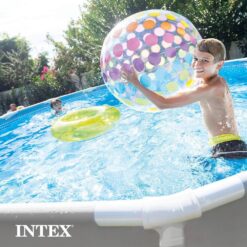 Intex 26700EH 10 ft. x 30 in. Prism Frame Steel Above Ground Outdoor Swimming Pool