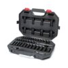 Husky H3D44PCIMPSAS 3/8 in. Drive SAE/Metric 6-Point Impact Socket Set (44-Piece)