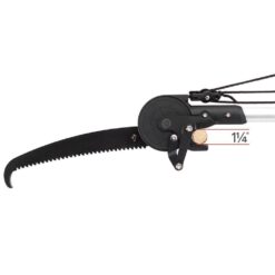 Husky-18 15 in. Steel Blade with 16-ft Telescopic Tree Pruner