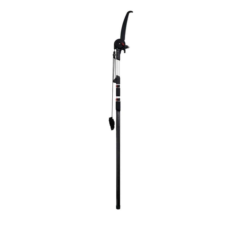 Husky-18 15 in. Steel Blade with 16-ft Telescopic Tree Pruner