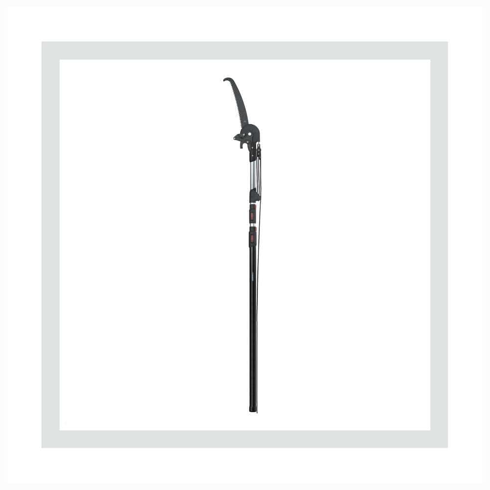 Husky-18 15 in. Steel Blade with 16-ft Telescopic Tree Pruner