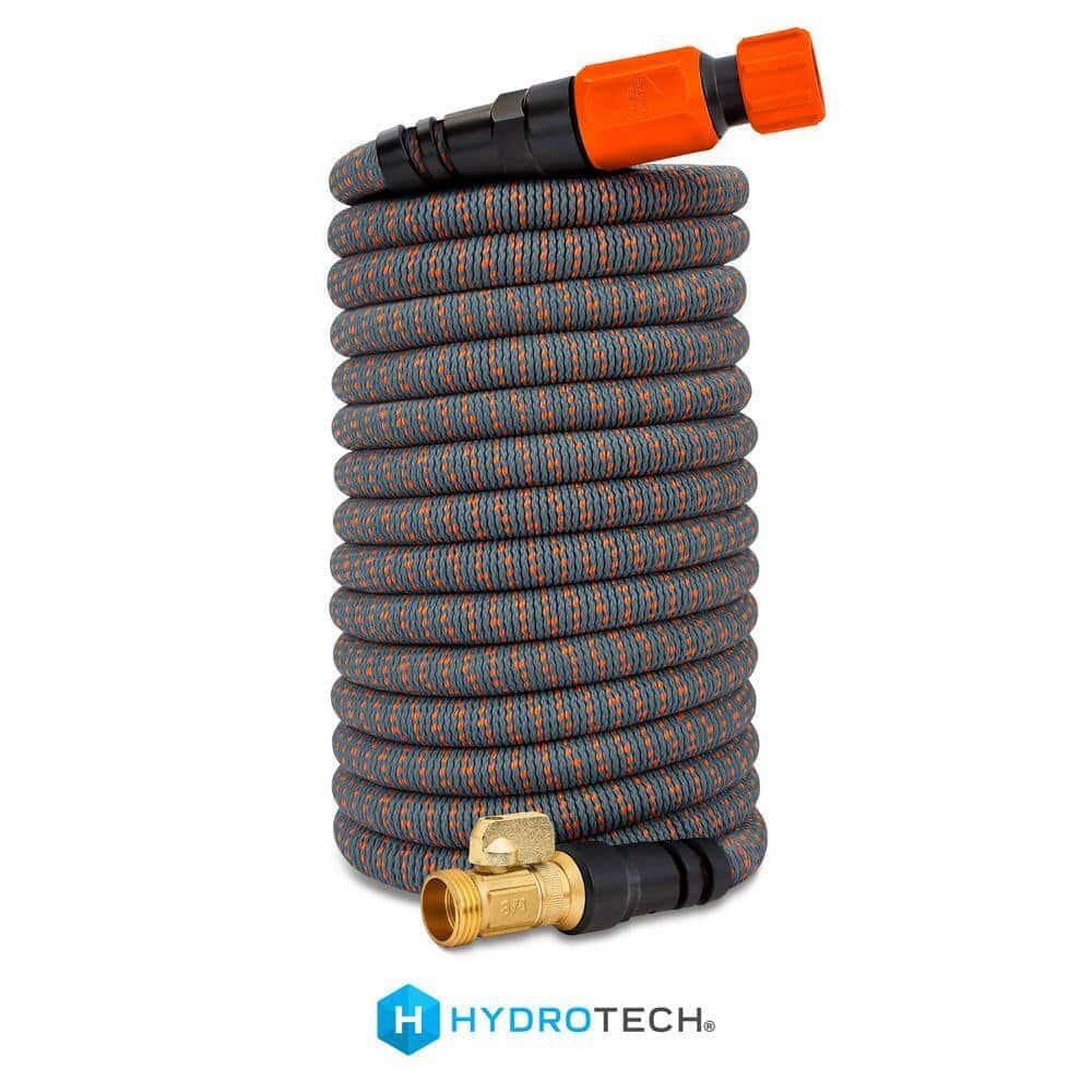 Hydrotech 8990C3 5/8 in. Dia x 75 ft. Burst Proof Expandable Garden Water Hose