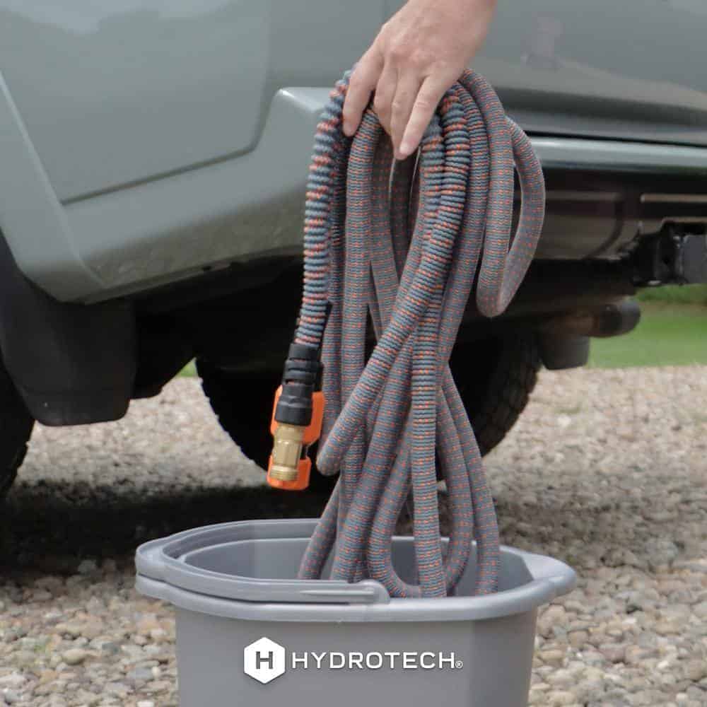 Hydrotech 8990C3 5/8 in. Dia x 75 ft. Burst Proof Expandable Garden Water Hose
