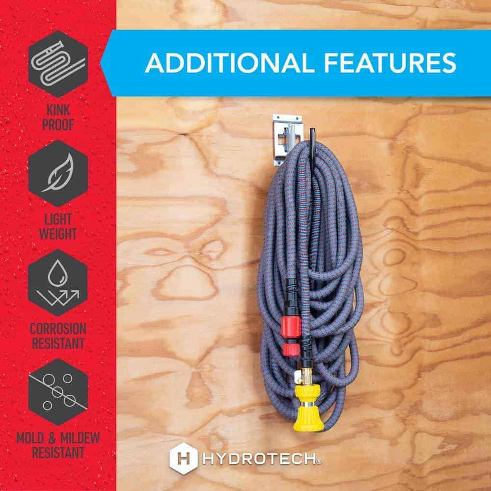 Hydrotech 8997C3 5/8 in. Diameter x 200 ft. Burst Proof Expandable Garden Water Hose
