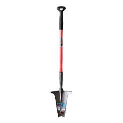 Radius Garden 22311-21 31 in. Fiberglass Handle 40 in. Root Slayer Carbon Steel Nomad Shovel