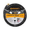 Continental 20258074 Premium 5/8 in. Dia x 50 ft. Commercial Grade Rubber Black Water Hose
