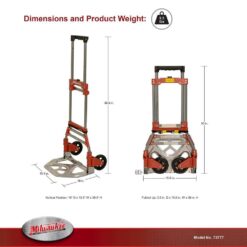 Milwaukee 73777 150 lbs. Fold-Up Truck