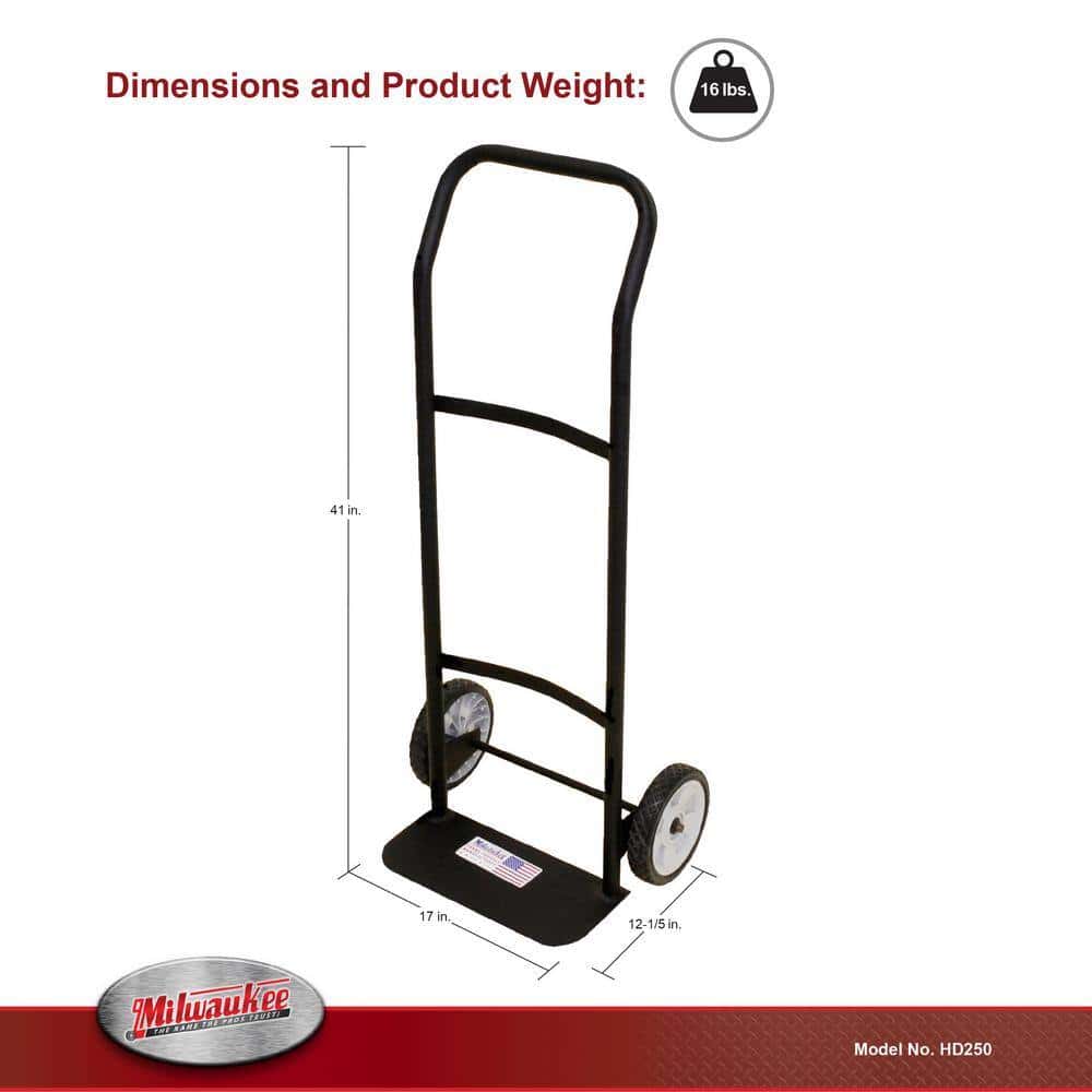 Milwaukee HD250 300 lbs. Capacity Hand Truck