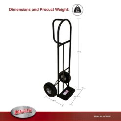 Milwaukee HD800P 800 lb. Capacity D-Handle Hand Truck