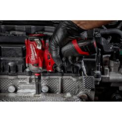 Milwaukee 49-66-7021-49-66-7024 SHOCKWAVE Impact Duty 3/8 in. Metric and SAE Deep Impact Rated Socket Set (16-Piece)
