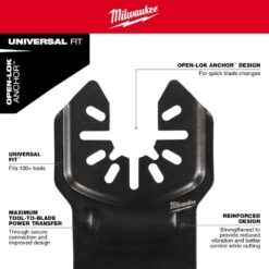 Milwaukee 49-10-9211 Multi-Tool Oscillating Blade Kit (5-Piece)