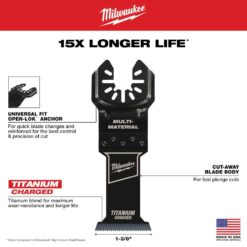 Milwaukee 49-10-9212 Oscillating Multi-Tool Blade Kit (8-Piece)