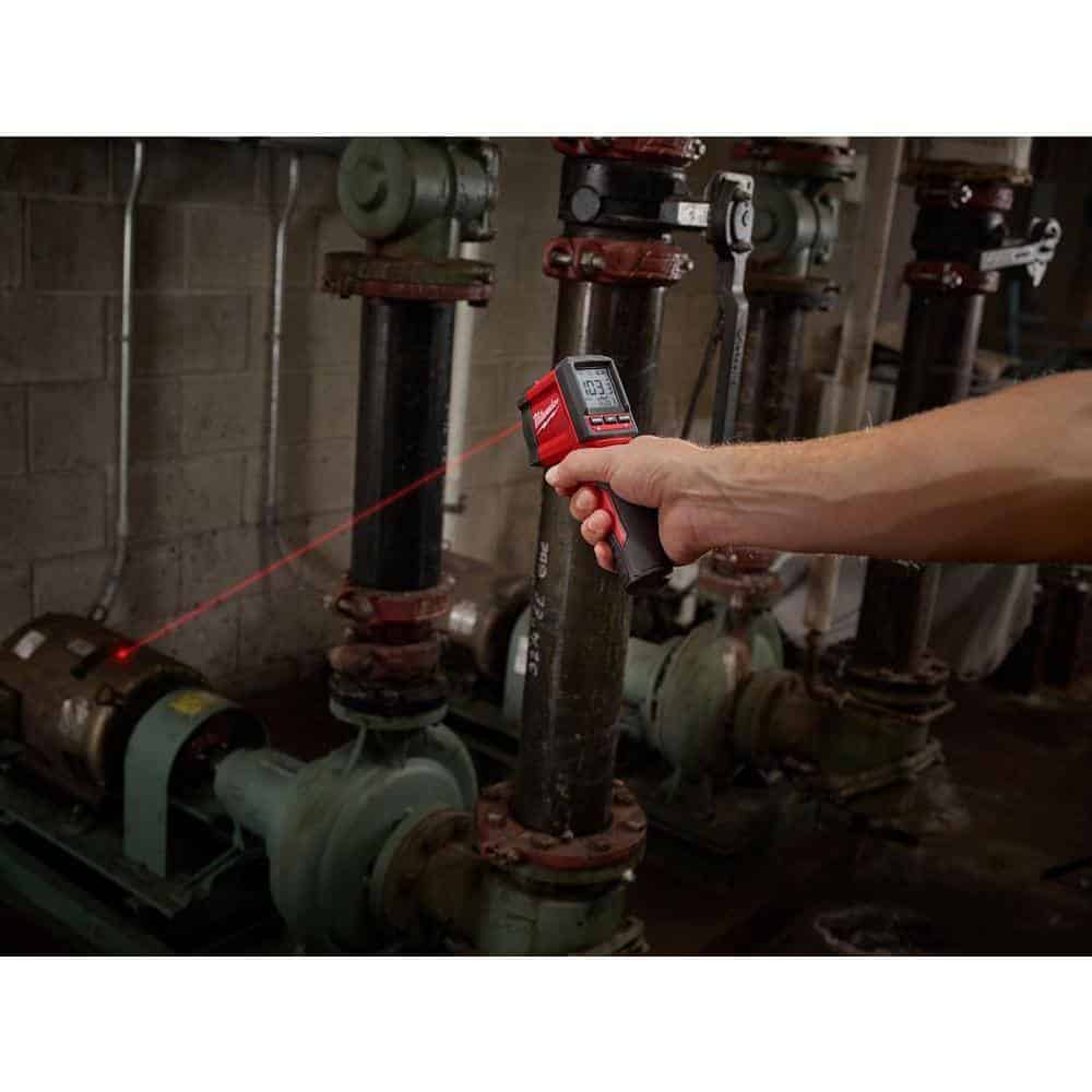 Milwaukee 2267-20 Laser Temperature Infrared 10:1 Thermometer