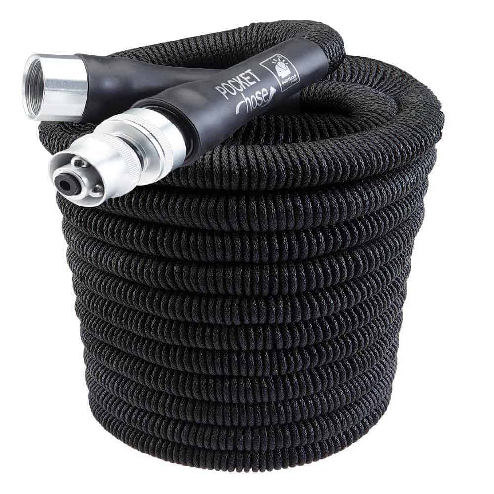 Pocket Hose 13490-6 Silver Bullet 3/4 in. Dia x 100 ft. Lightweight Kink-Free Expandable Water Garden Hose