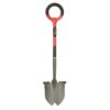 Radius Garden 22211-21 43 in., 32.75 in. Handle Root Slayer Carbon Steel Round Head Shovel
