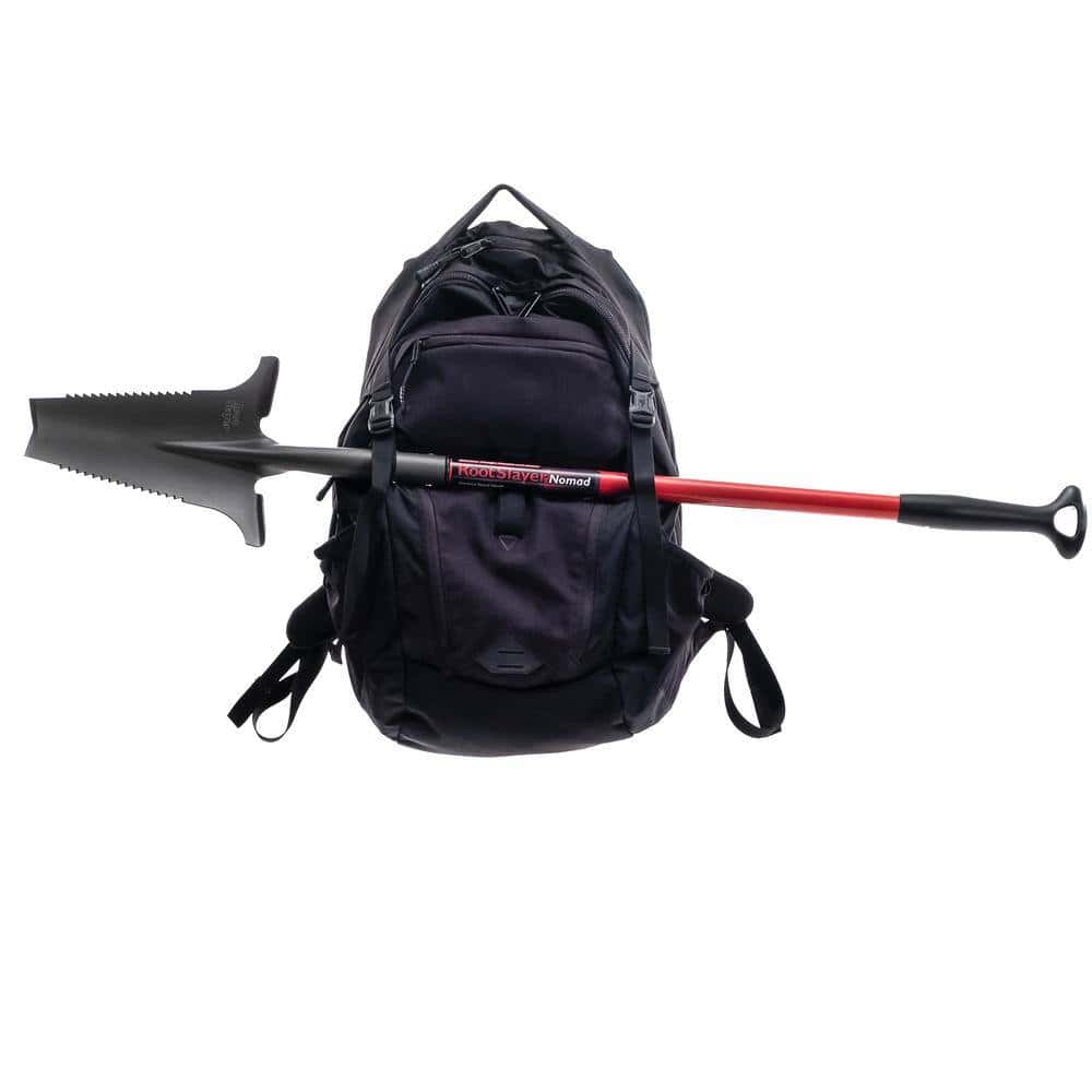 Radius Garden 22311-21 31 in. Fiberglass Handle 40 in. Root Slayer Carbon Steel Nomad Shovel