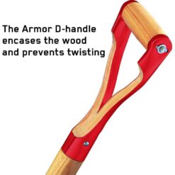Razor-Back 46142 30 in. Wood D-Handle Roof Shovel