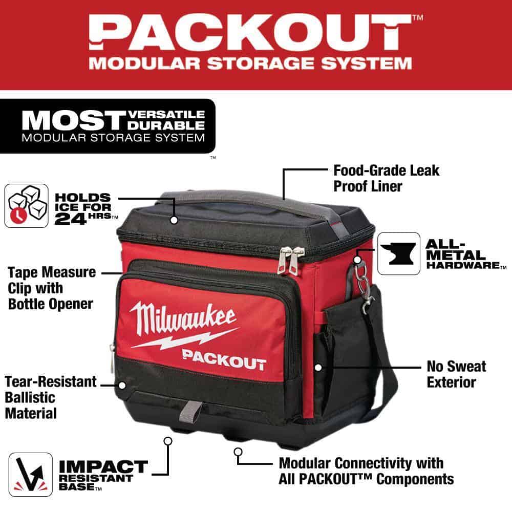 Milwaukee 48-22-8302 15.75 in. PACKOUT Cooler Bag