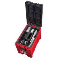Milwaukee 48-22-8422 PACKOUT 10 in. Compact Portable Tool Box with Adjustable Dividers and Interior Storage Tray