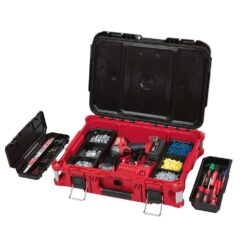 Milwaukee 48-22-8424 PACKOUT 22 in. Medium Red Tool Box with 75 lbs. Weight Capacity