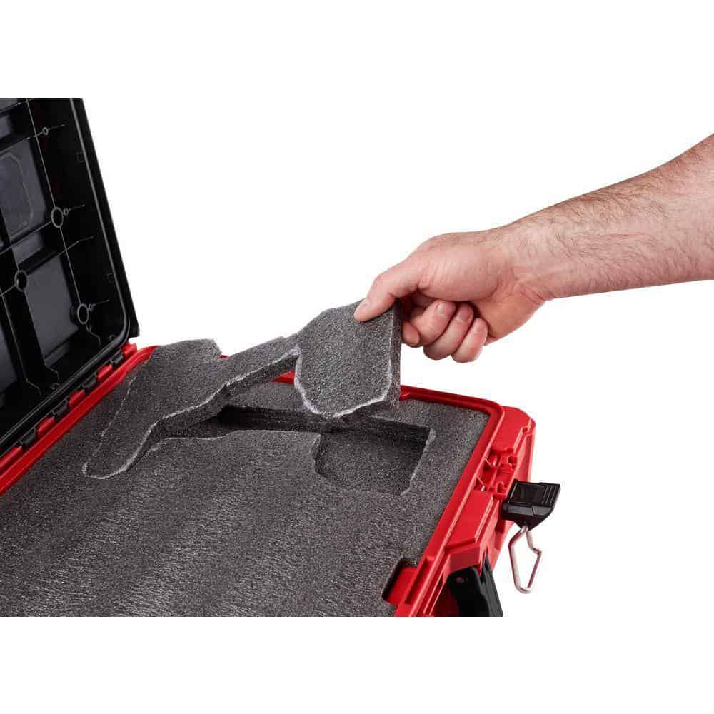 Milwaukee 48-22-8450 PACKOUT 16 in. Portable Modular Tool-Box Case with Customizable Insert
