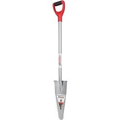 Root Assassin RA-001-21 32 in. Polypropylene D-Handle 48 in. Serrated Root Cutting Steel Garden Shovel