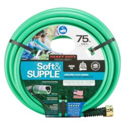 Swan CSNSS58075 Soft and SUPPLE 5/8 in. x 75 ft. Heavy Duty Water Hose