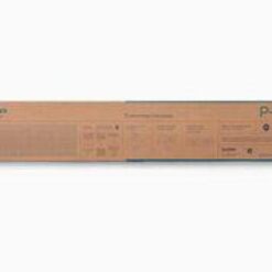 TOOLFLEX 9-5-5 37 in. Universal Garage Storage Rail System with 5 Blue One-Size-Fits-All Holders