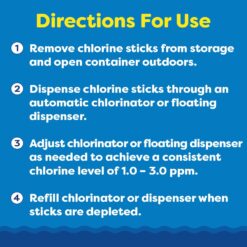 In The Swim - Chlorine Sticks 25 Lbs.