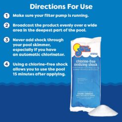 In The Swim - Chlorine - Free Pool Shock, 40lb Pail