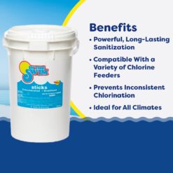 In The Swim - Chlorine Sticks 25 Lbs.