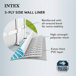 INTEX 20 ft x 52 in Prism Frame Premium Pool Set