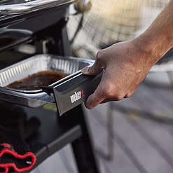 Weber Lumin Compact Outdoor Electric Barbecue Grill, Black