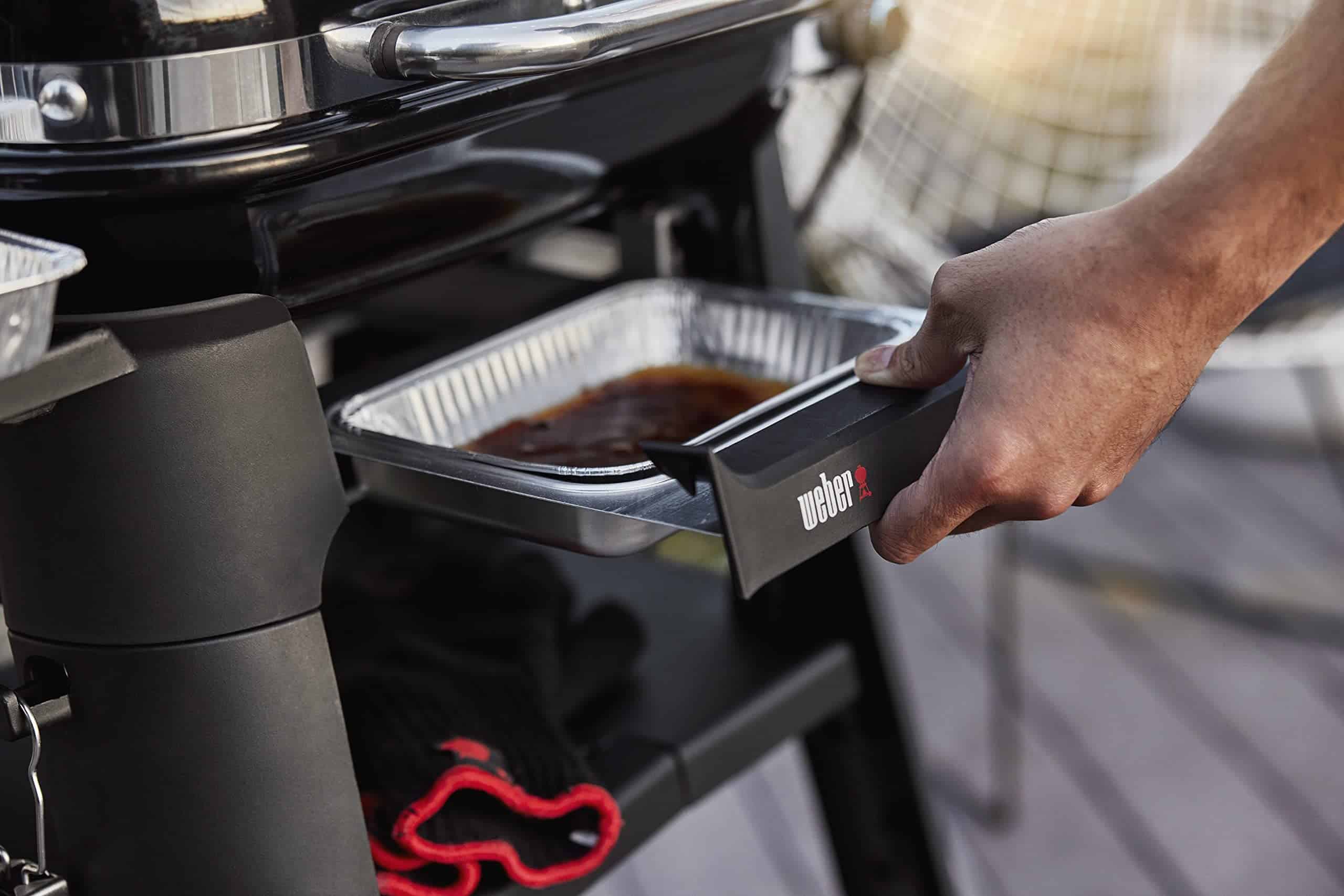 Weber Lumin Compact Outdoor Electric Barbecue Grill, Black