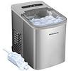 Frigidaire Countertop Ice Maker, Compact Machine, 26 lbs per day, Stainless