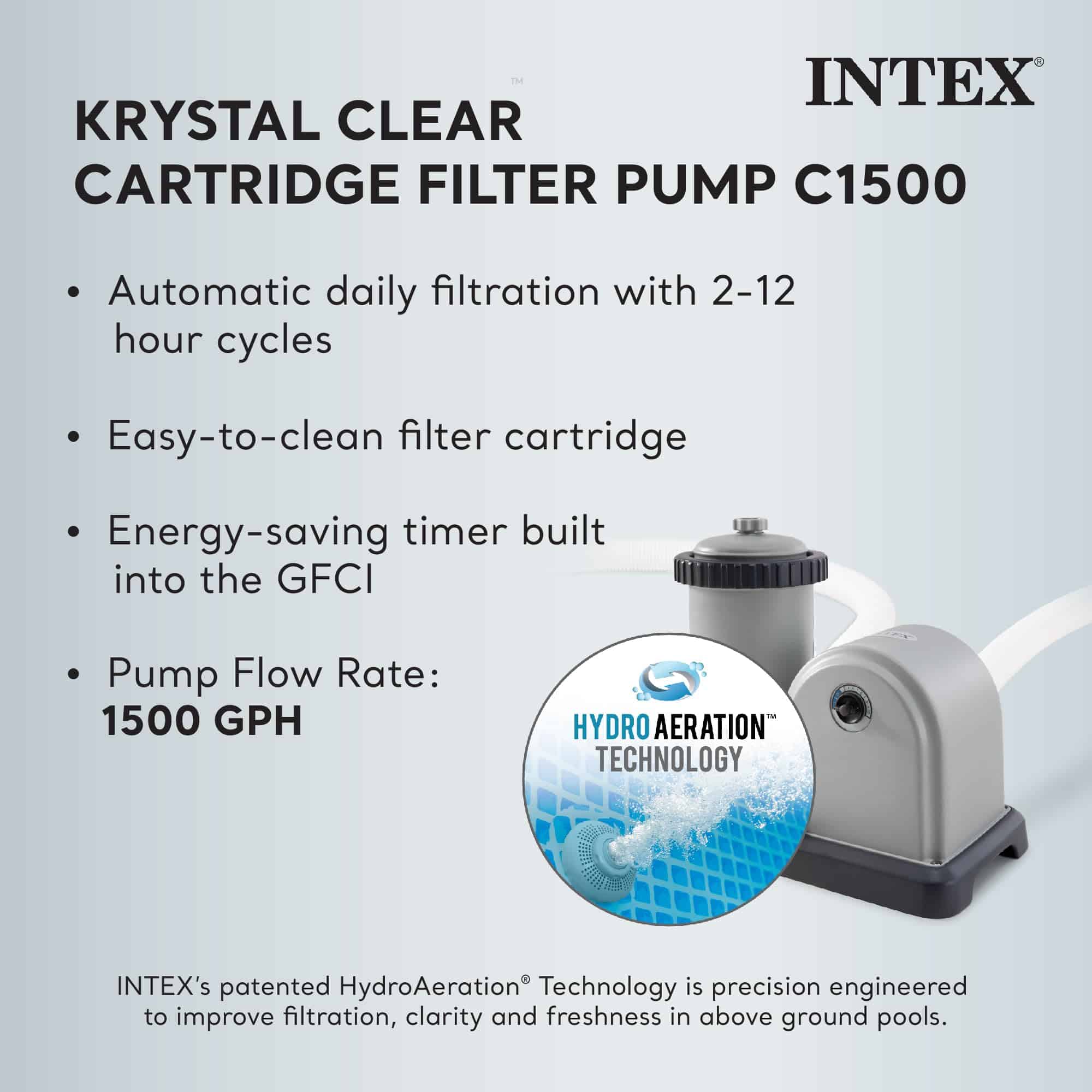 INTEX 20 ft x 52 in Prism Frame Premium Pool Set