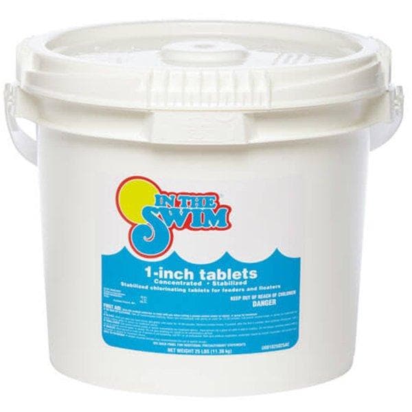 In The Swim 25# ITS 1" WRAP CHLOR TABS U001025025AE