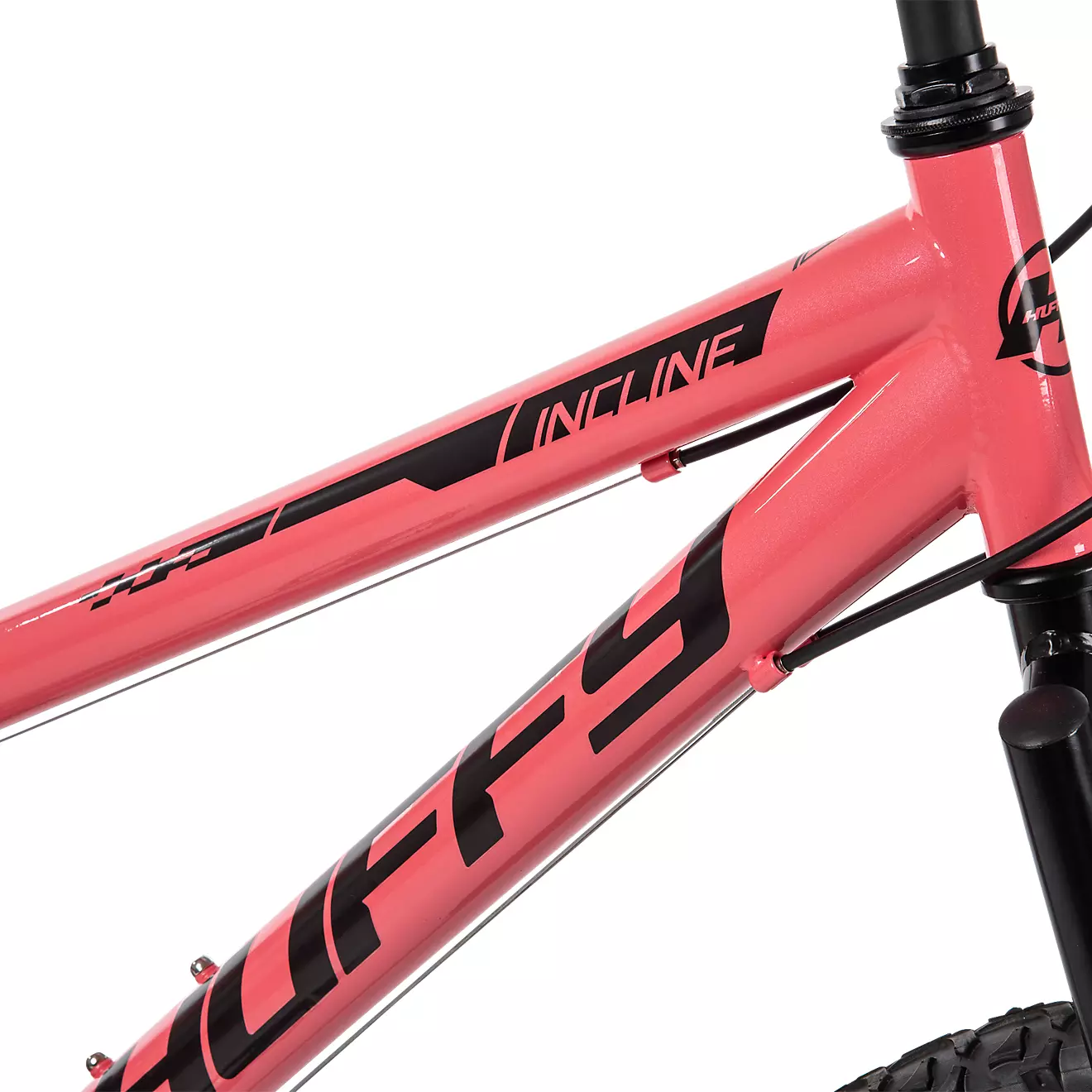 Huffy Girls' 24 in Incline Mountain Bike, Gloss Coral