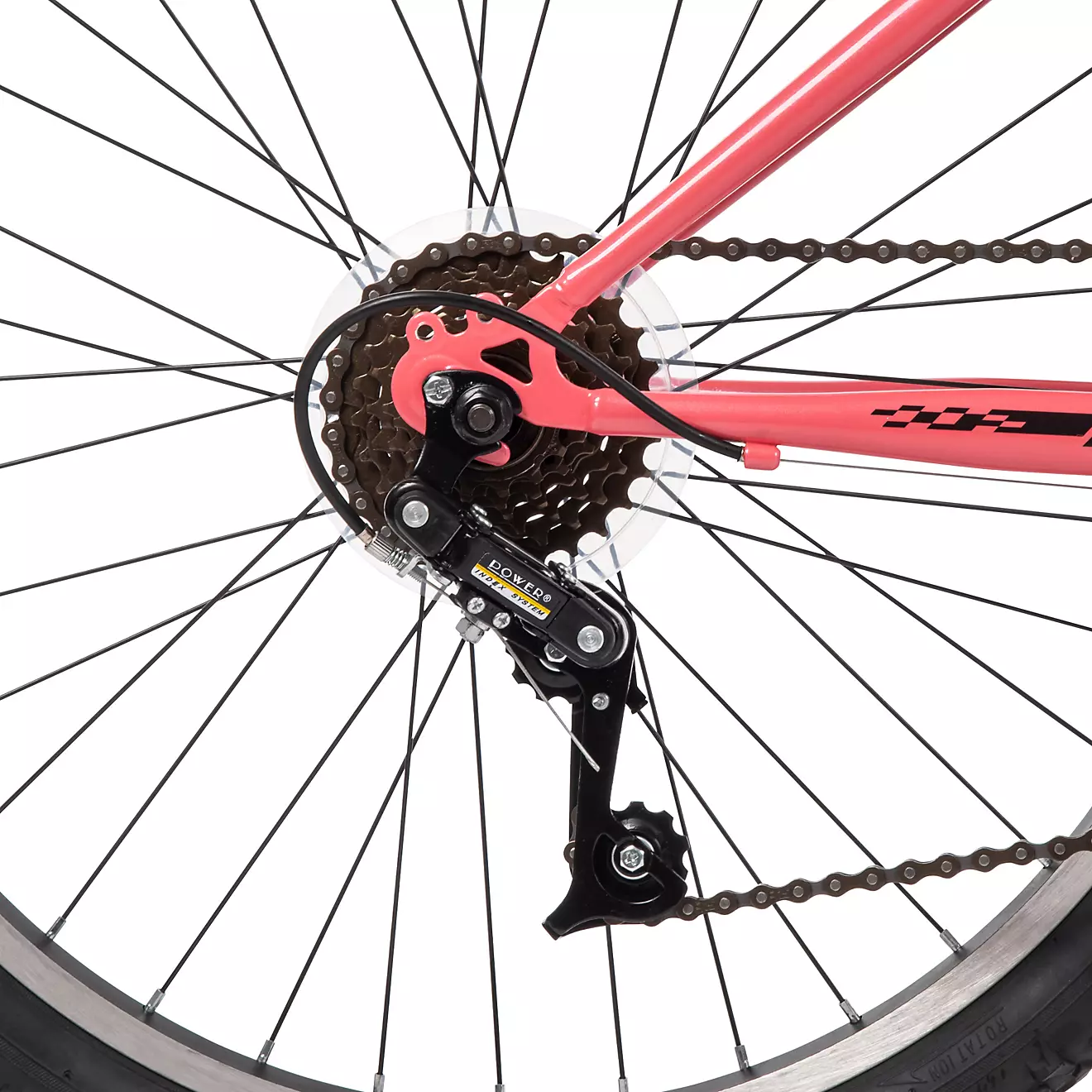 Huffy Girls' 24 in Incline Mountain Bike, Gloss Coral