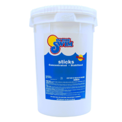 In The Swim 4 Inch Chlorine Sticks for Sanitizing Swimming Pools - 50 Pounds